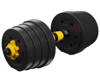 Гантель регулируемая FitTronic FG15 15кг (Black/Yellow)