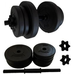 Gantera reglabila FitTronic GR10 10kg (Black) Thumb