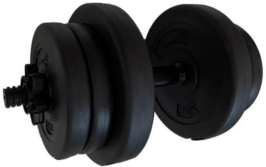 Gantera reglabila FitTronic GR10 10kg (Black)