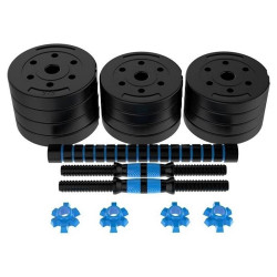 Гантели-штанга 2в1 FitTronic BG20 20 kg (Blue/Black) Thumb
