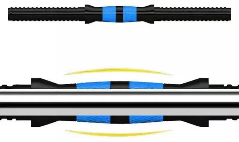 Гантели-штанга 2в1 FitTronic BG20 20 kg (Blue/Black) - 5