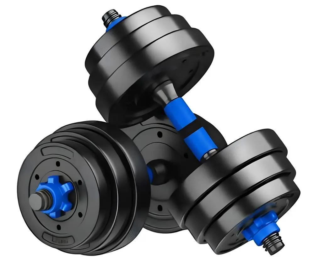 Гантели-штанга 2в1 FitTronic BG20 20 kg (Blue/Black)