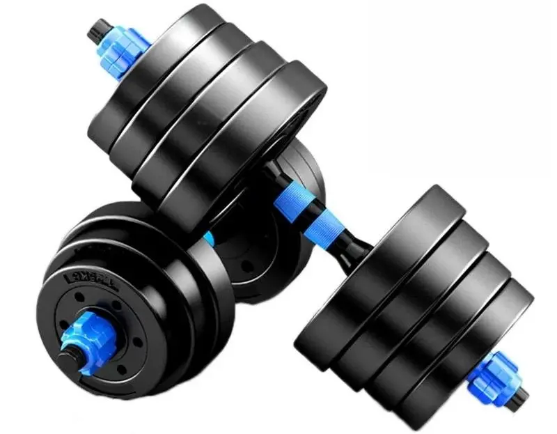 Гантели-штанга 2в1 FitTronic BG40 40 kg (Black/Blue)