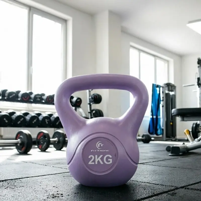 Гиря FitTronic DK2 2kg (Liliac)