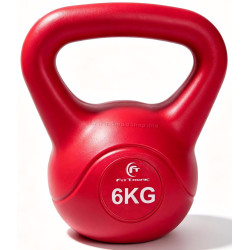 Гиря FitTronic DK6 6kg (Red)