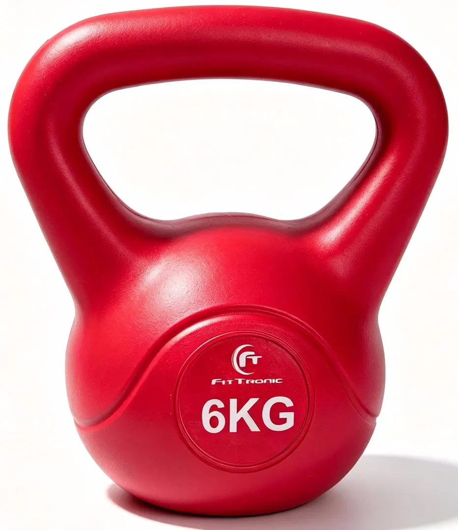 Гиря FitTronic DK6 6kg (Red)