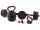 Набор гантели + штанга + гири 6в1 FitTronic KF20 20kg (Black/Red)