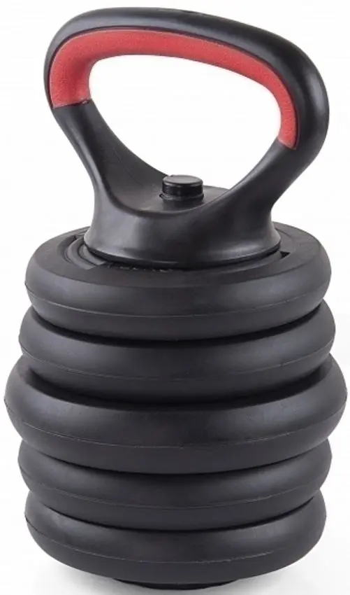 Набор гантели + штанга + гири 6в1 FitTronic KF20 20kg (Black/Red)