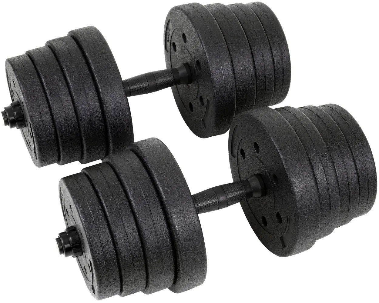 Gantere reglabile Funfit Gym&Fitness 4256 2x15kg (Black) - 2