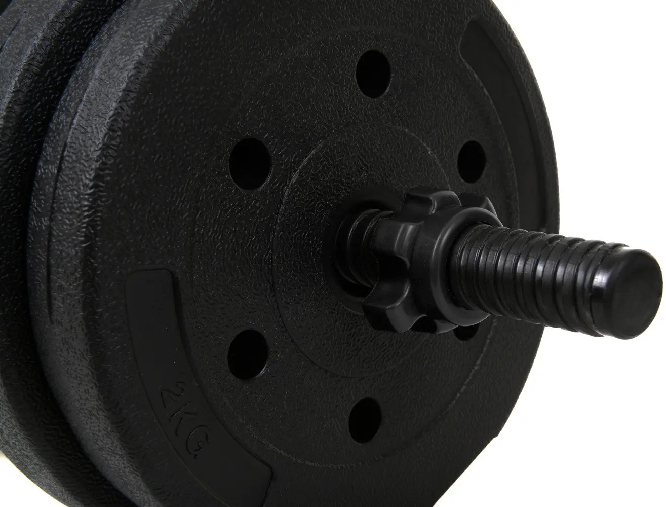 Gantere reglabile Funfit Gym&Fitness 4256 2x15kg (Black) - 4