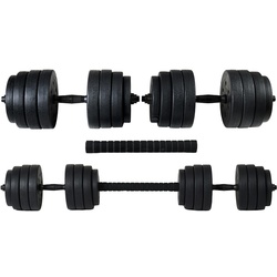 Gantere-haltera 4in1 FunFit 4261 40kg (Black) Thumb