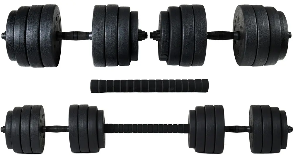 Gantere-haltera 4in1 FunFit 4261 40kg (Black) - 2