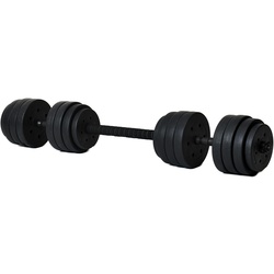 Gantere-haltera 4in1 FunFit 4261 40kg (Black) Thumb