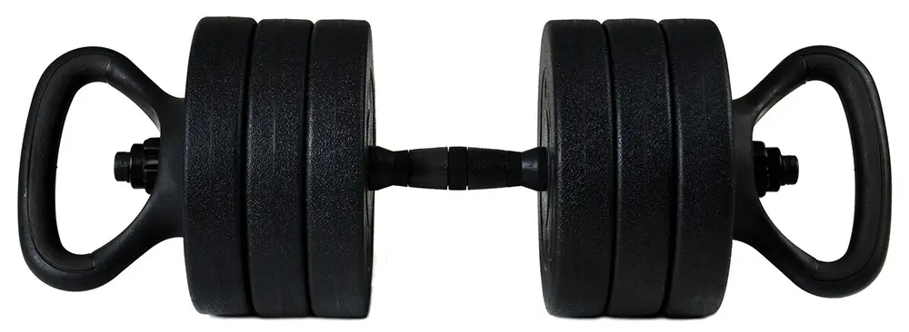 Gantere-haltera 4in1 FunFit 4261 40kg (Black) - 7