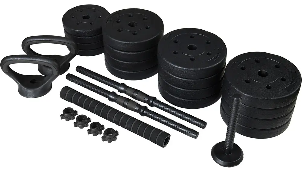 Gantere-haltera 4in1 FunFit 4261 40kg (Black)