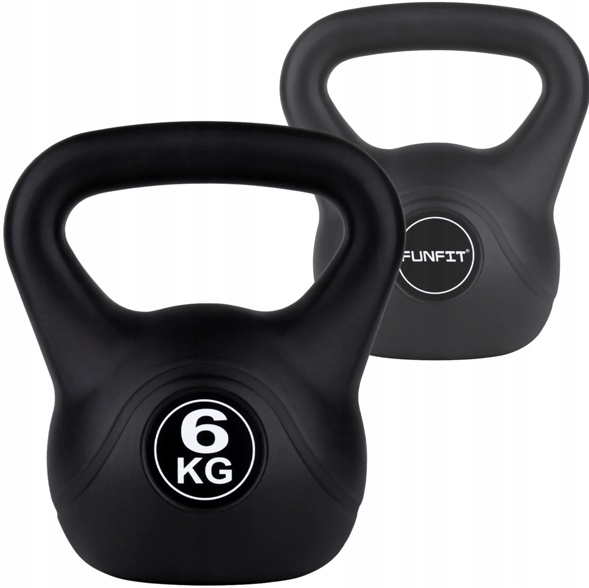 Гиря Funfit Gym&Fitness 4405 6kg (Black) - 3
