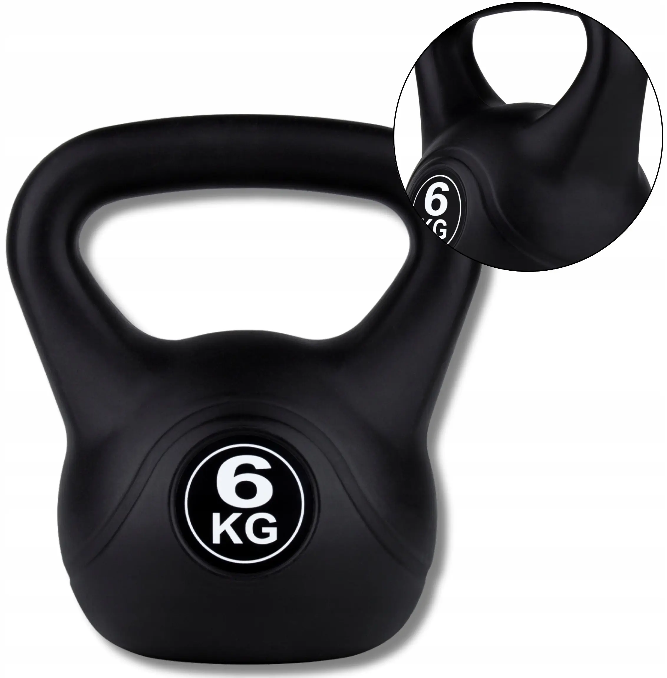 Гиря Funfit Gym&Fitness 4405 6kg (Black) - 4