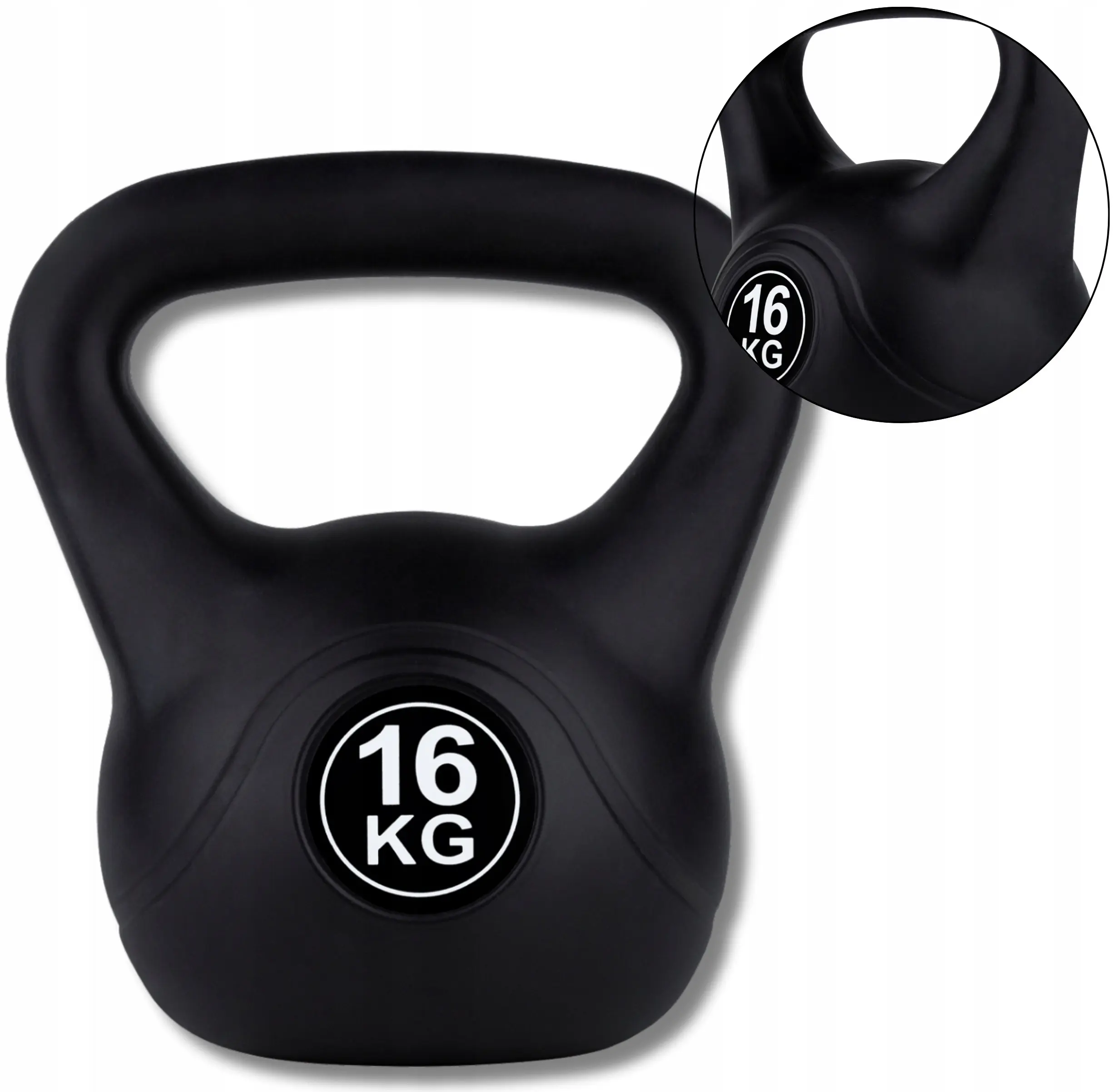 Гиря Funfit Gym&Fitness 4409 16kg (Black) - 3