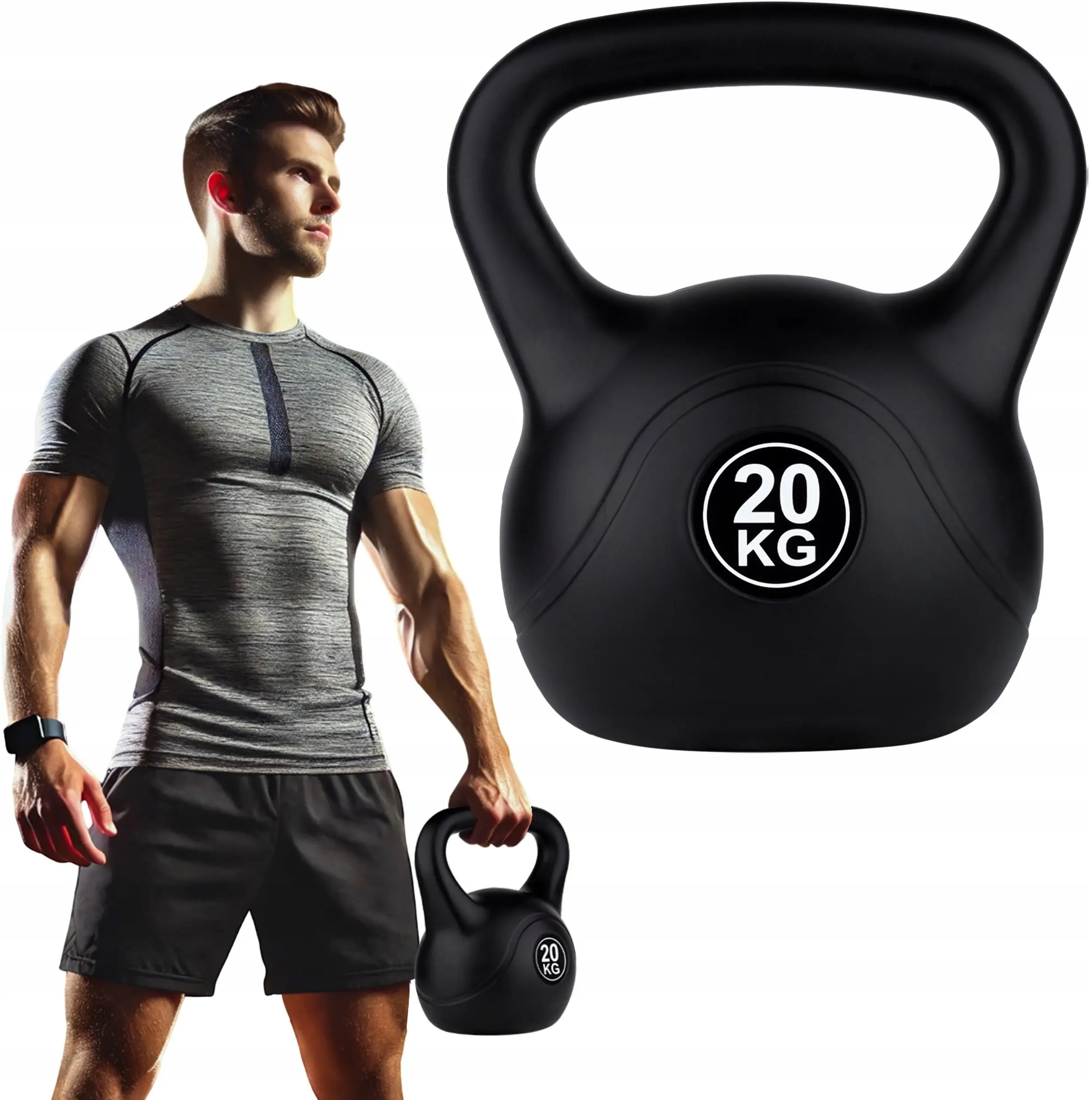 Greutate Funfit Gym&Fitness 4410 20kg (Black) - 4