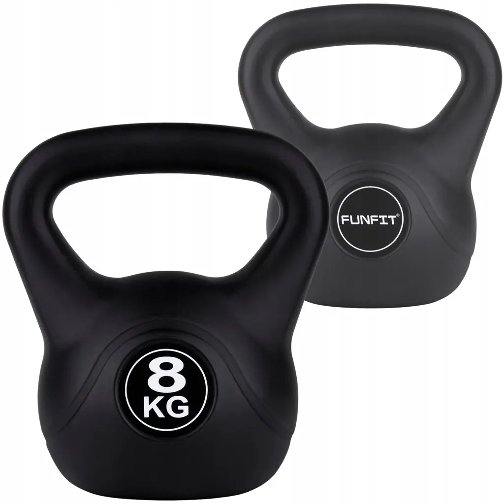 Гиря Funfit Gym&Fitness 5905771300753 8kg (Black) - 2