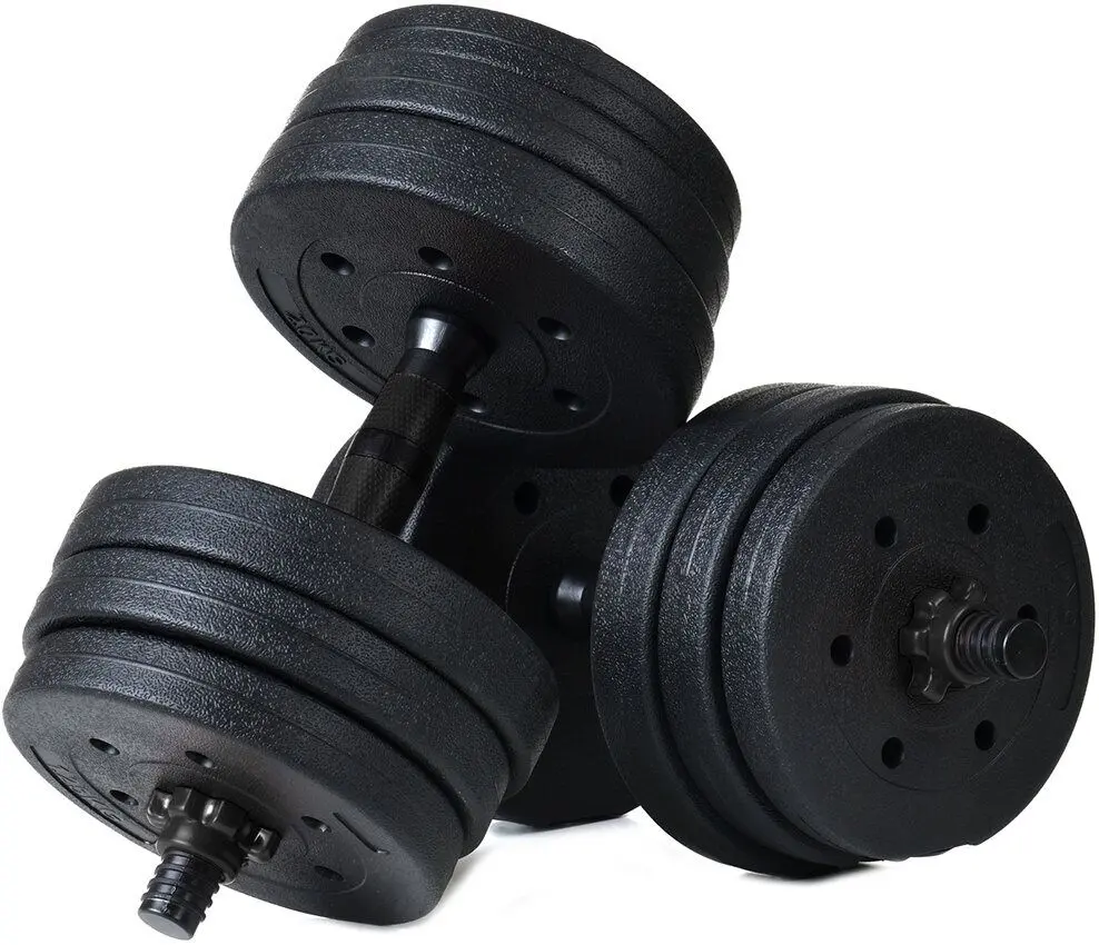 Гантели-штанга 2в1 FunFit 4258 2x10kg (Black)