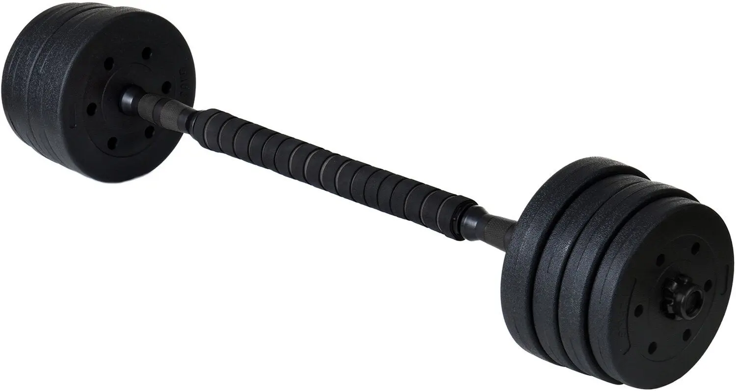 Гантели-штанга 2в1 FunFit 4258 2x10kg (Black)