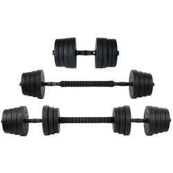 Gantere-haltera 2in1 FunFit 4259 2x15kg (Black) Thumb