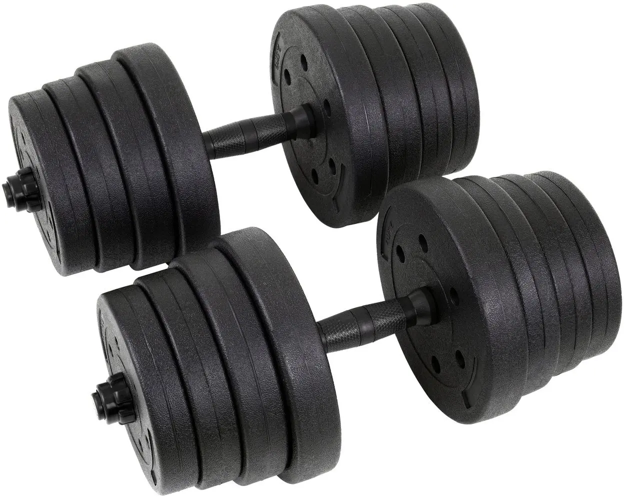 Gantere-haltera 2in1 FunFit 4259 2x15kg (Black)