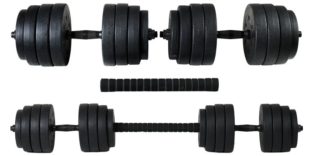 Gantere-haltera 2in1 FunFit 4260 2x20kg (Black)