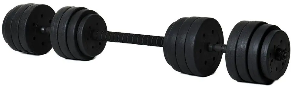 Gantere-haltera 2in1 FunFit 4260 2x20kg (Black)