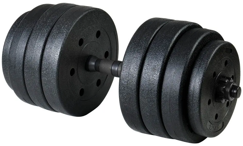 Gantere-haltera 2in1 FunFit 4260 2x20kg (Black)