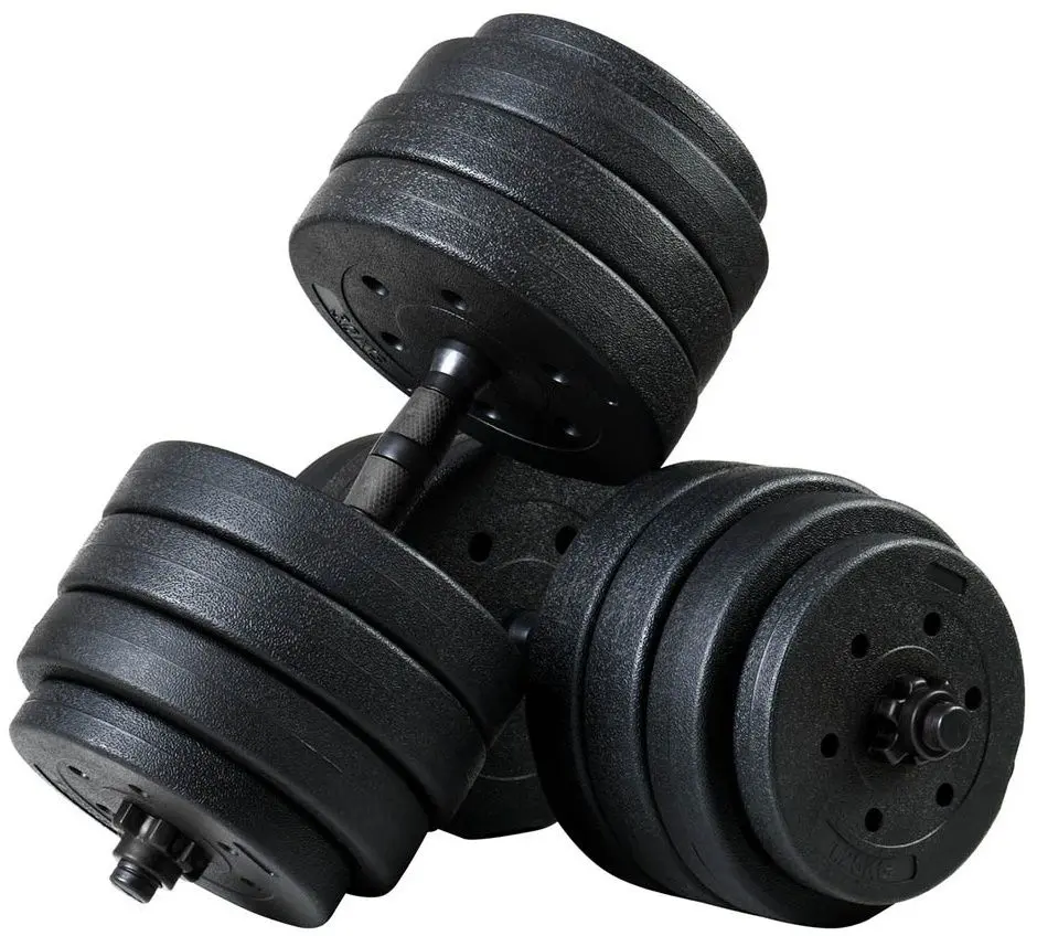 Gantere-haltera 2in1 FunFit 4260 2x20kg (Black)