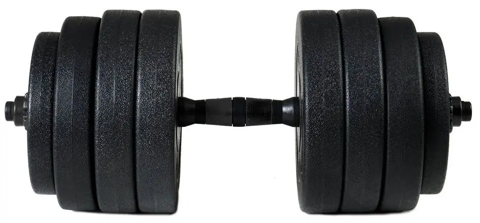 Gantere-haltera 2in1 FunFit 4260 2x20kg (Black)