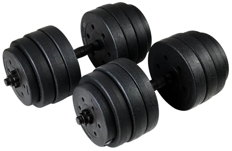 Gantere-haltera 2in1 FunFit 4260 2x20kg (Black)