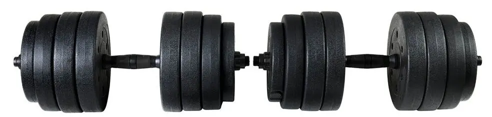 Gantere-haltera 2in1 FunFit 4260 2x20kg (Black)