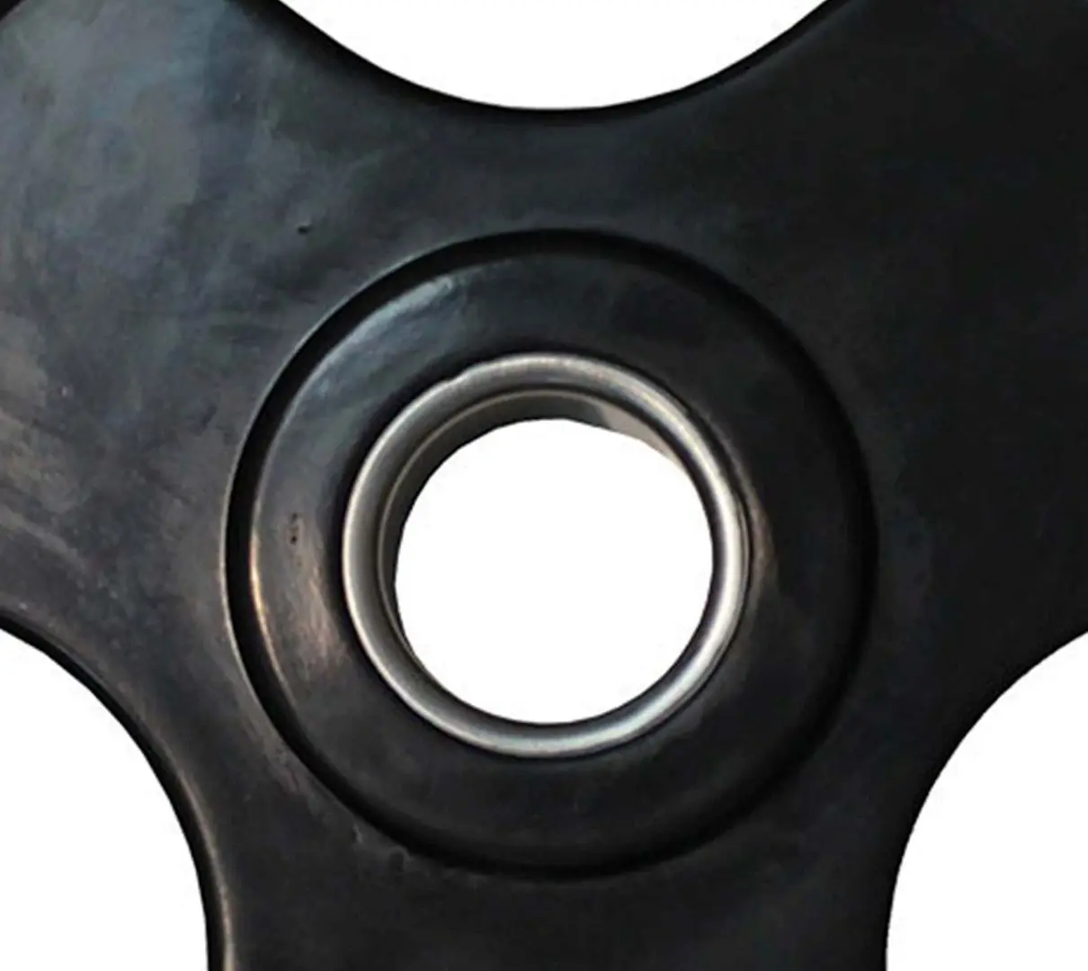 Диск обрезиненный олимпийский Hiperlion GLP003 15kg (Black)