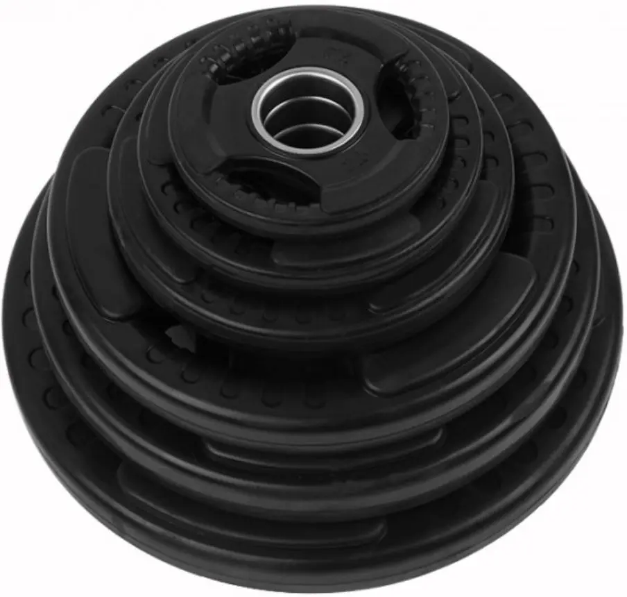 Диск обрезиненный олимпийский Hiperlion GLP003 5kg (Black)