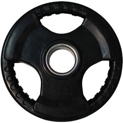 Диск обрезиненный олимпийский Hiperlion GLP003 5kg (Black)