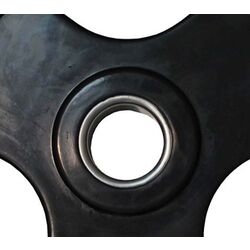 Диск обрезиненный олимпийский Hiperlion GLP003 5kg (Black) Thumb