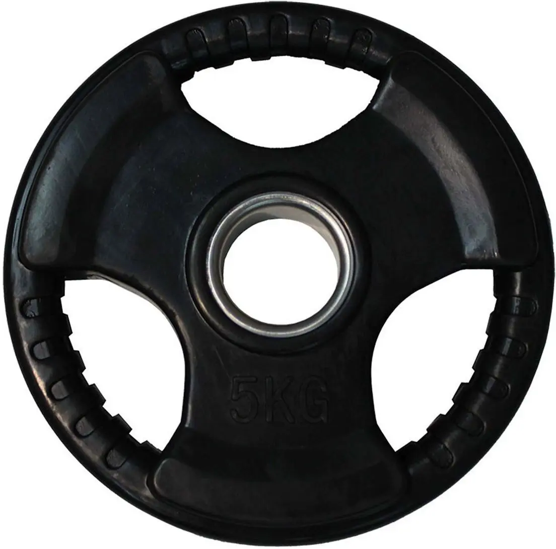 Диск обрезиненный олимпийский Hiperlion GLP003 5kg (Black)