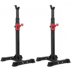 Комплект стоек для олимпийской штанги Hiperlion Squat (Black/Red)