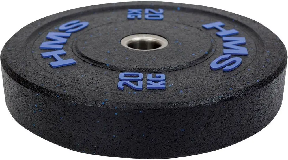 Диск обрезиненный HMS HTBR20 20kg (Black) - 3