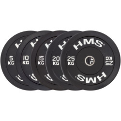 Disc olimpic HMS BBR 15kg (Black) Thumb