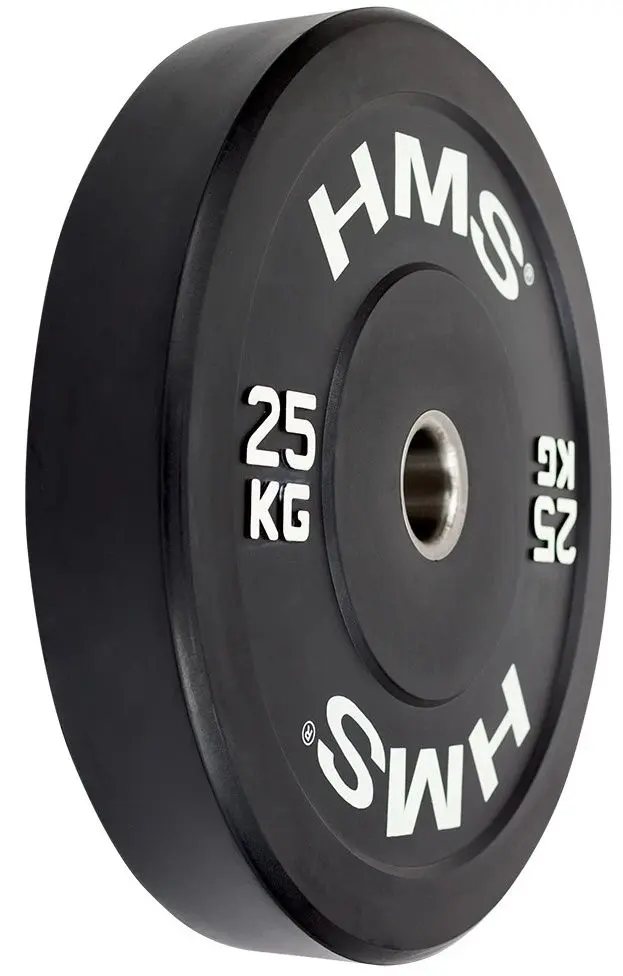 Диск олимпийский Hms BBR10 10kg (Black)