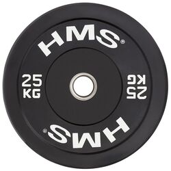 Диск олимпийский Hms BBR10 10kg (Black)