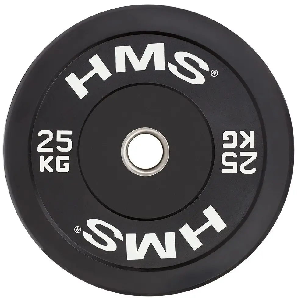 Диск олимпийский Hms BBR10 10kg (Black)