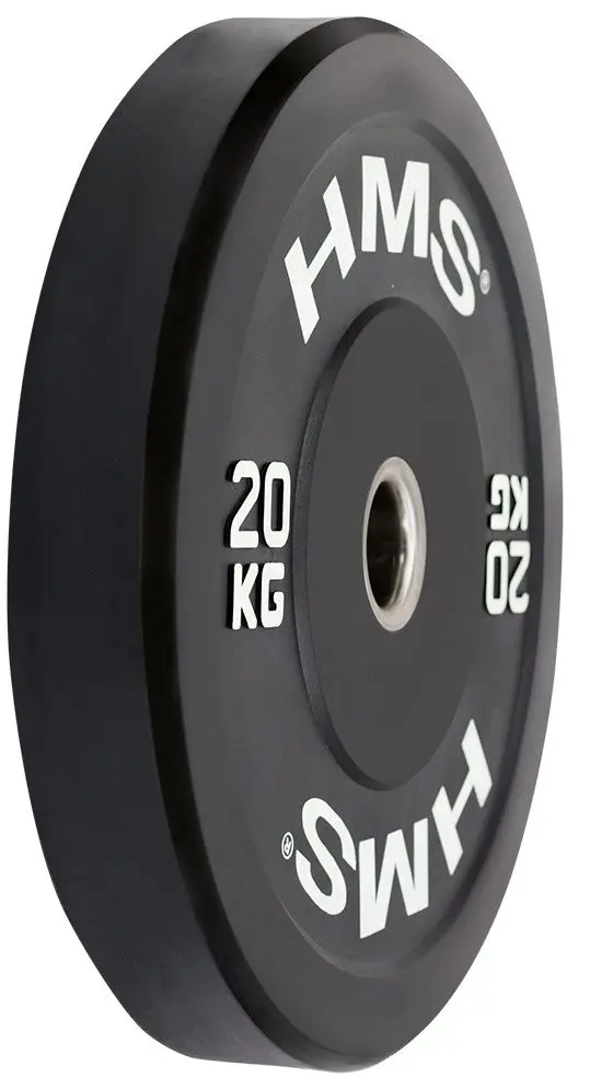Диск олимпийский Hms BBR20 20kg (Black)