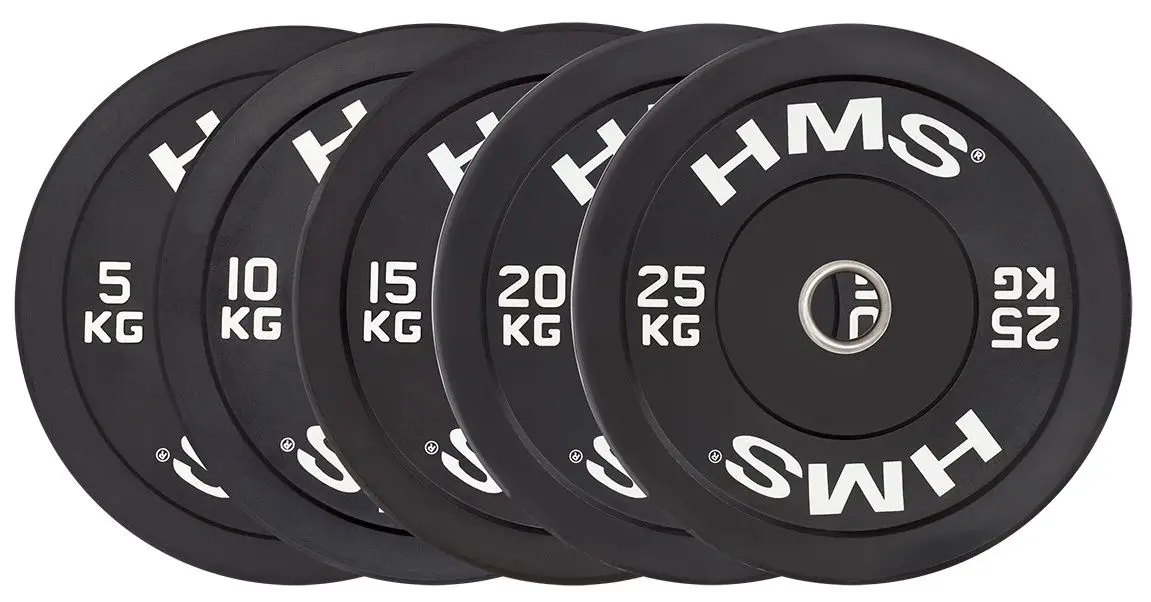 Диск олимпийский Hms BBR20 20kg (Black)