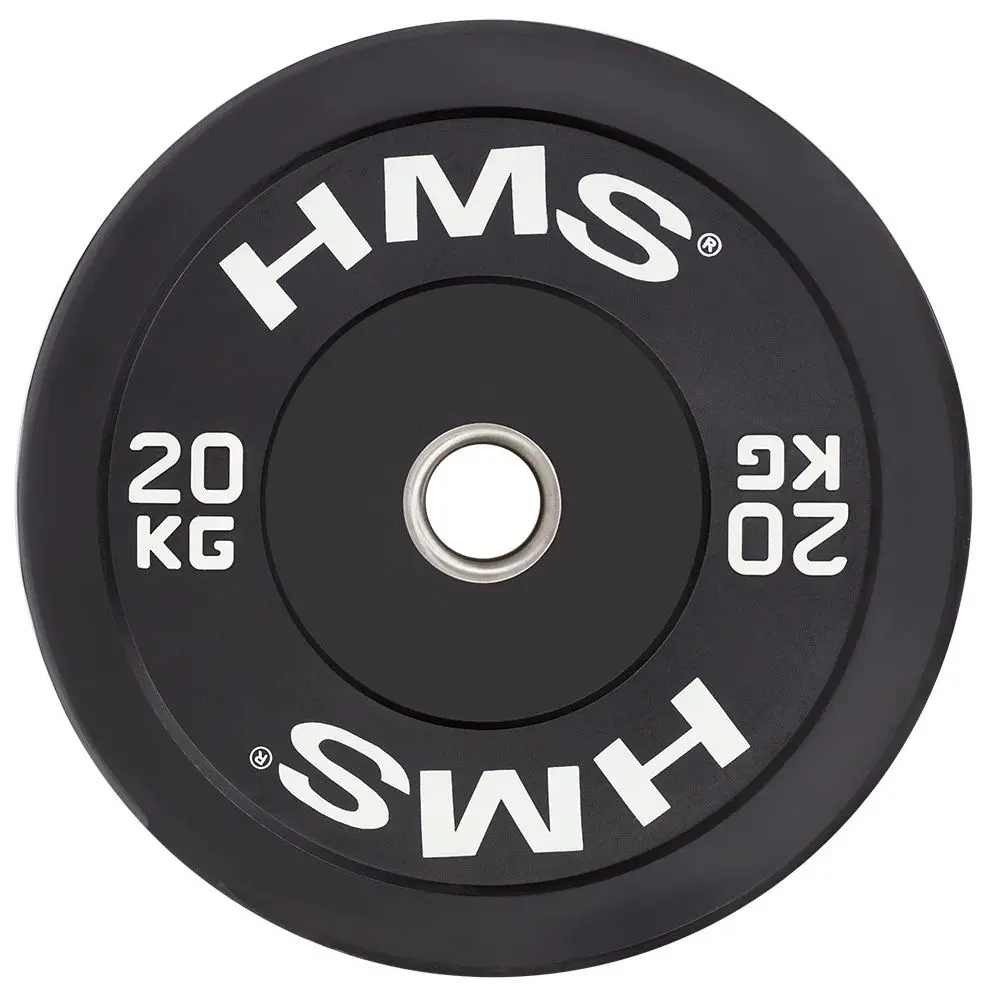 Диск олимпийский Hms BBR20 20kg (Black)