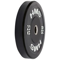Диск олимпийский Hms BBR25 25kg (Black) Thumb